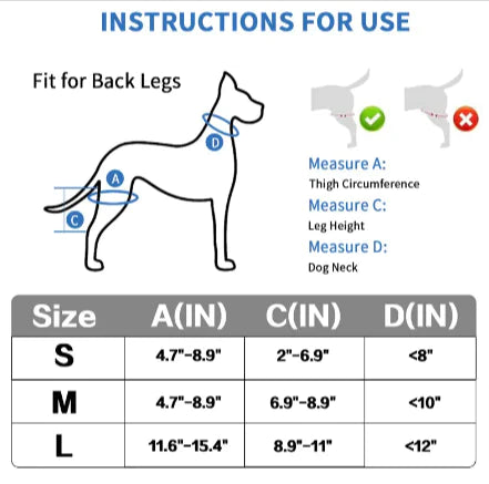 Dog Leg Brace Bundle